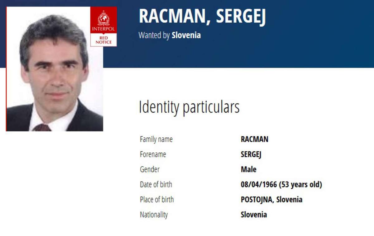 Sergej Racman Interpol | Foto Interpol