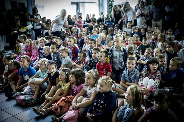 Prvi šolski dan Sostro učenje šola | Foto: Ana Kovač