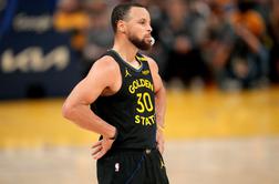 Velik udarec za zvezdnika lige NBA: Stephen Curry poškodovan