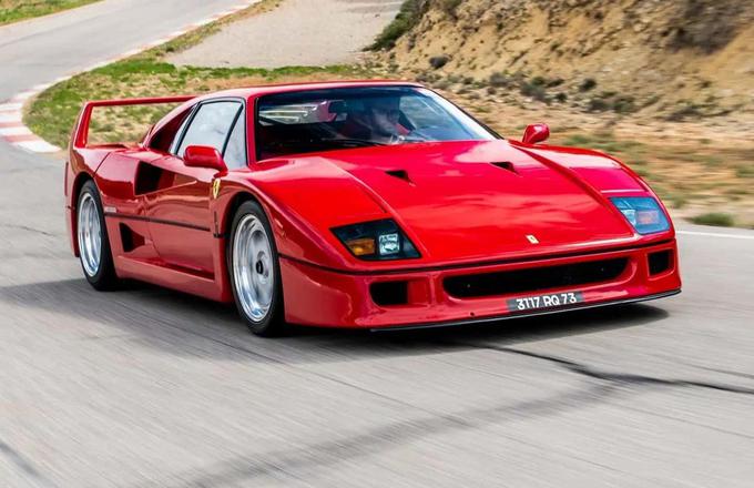 Alain Prost dražba ferrari F40 | Foto: RM Sotheby's