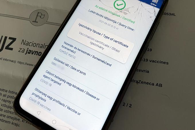 Covid app | Foto: Matic Tomšič