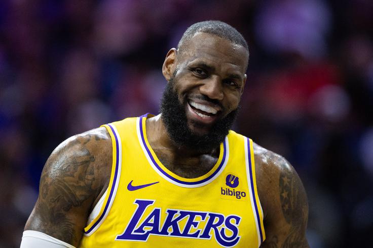 LeBron James je blestel na gostovanju pri Portlandu. | Foto: Reuters