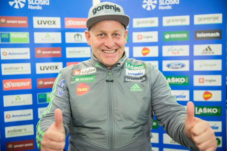 Goran Janus trener skoki | Foto: Vid Ponikvar