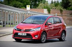 Toyota verso - prenovljena in z varčnejšim motorjem na slovenske ceste