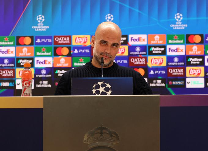 Pep Guardiola je priznal, da se igra psihološke igrice. | Foto: Reuters