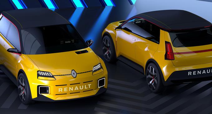 Koncept električnega avtomobila ima nezgrešljive vzporednice z renaultom 5. | Foto: Renault