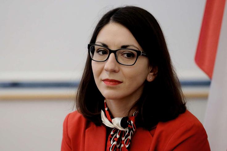 Ministrica za digitalno preobrazbo Emilija Stojmenova Duh  | Foto: STA ,