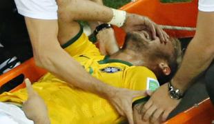 Kako je Kolumbijec poškodoval Neymarja? (video)