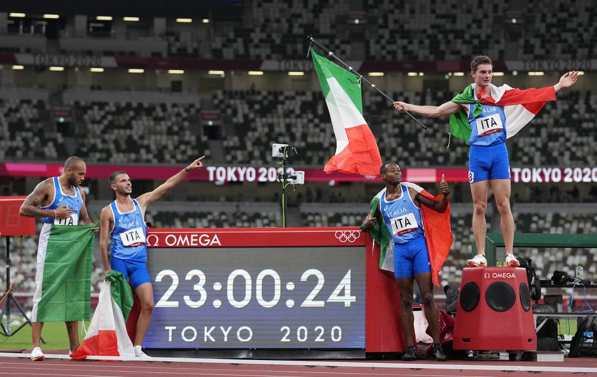Italija 4x100m | Foto Guliverimage