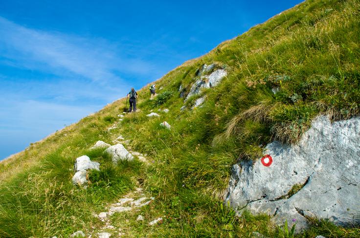 Za največ nesreč v gorah še vedno kriv zdrs. | Foto: Marko Šinkovec, vir: www.slovenia.info