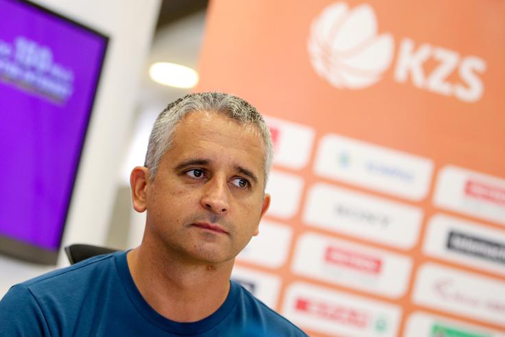 Selektor Igor Kokoškov je zadovoljen z opravljenim na pripravah. | Foto: Matic Klanšek Velej/Sportida