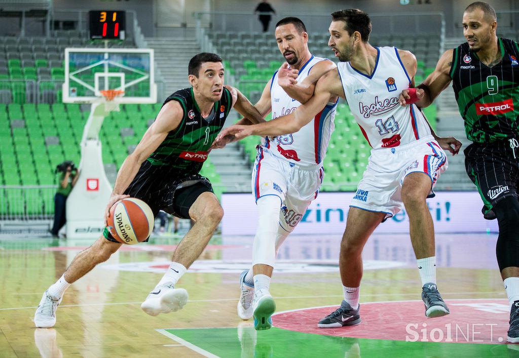 Petrol Olimpija vs Igokea Liga ABA 1 krog