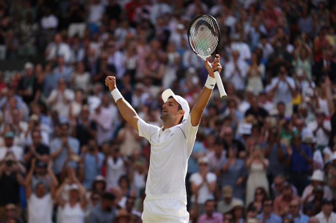 Na osrednjem igrišču v Wimbledonu je priljubljeni Nole nepremagan od leta 2013. | Foto: Reuters