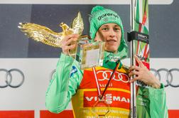 Urok rumene majice in zlatega orla? Če kdo, ima odgovor Peter Prevc.