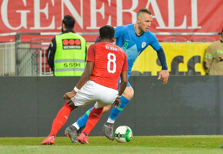David Alaba je tokrat blestel, Jasmin Kurtić malo manj. | Foto: Mario Horvat/Sportida