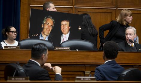 Epstein znanim osebam zagotavljal informacije o Trumpu: "Nima pojma o večini zadev"