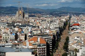 Barcelona - demonstracije za samostojno Katalonijo