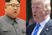 Kim Džong Un in Donald Trump