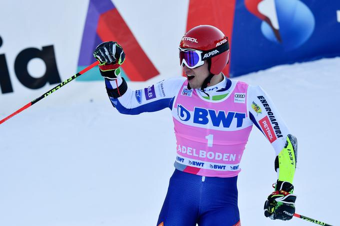 V nedeljo bo v Adelbodnu skušal osvojiti točke svetovnega pokala tudi v slalomu. | Foto: Getty Images