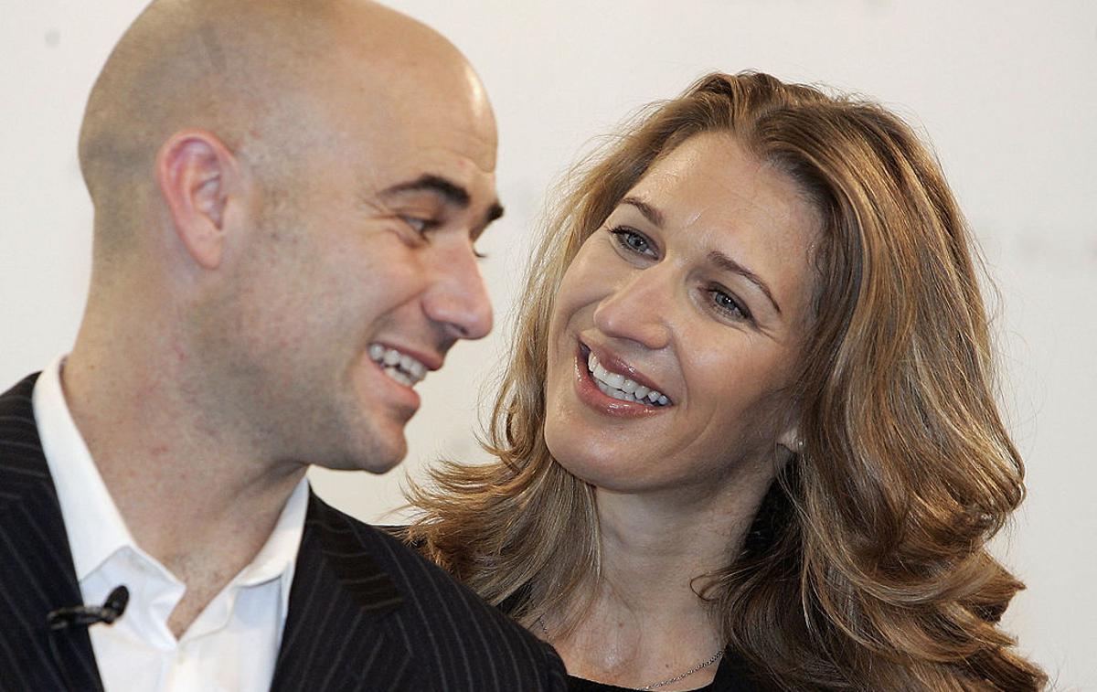 Andre Agassi in Steffi Graf | Foto Guliver/Getty Images