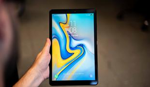 Galaxy Tab A 2018: veliko glasbe za malo denarja