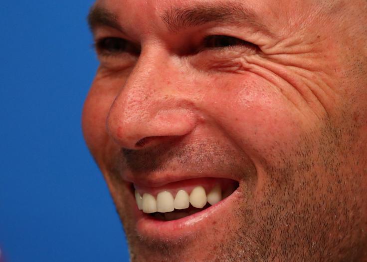 Zinedine Zidane z Realom napada tretjo zaporedno evropsko lovoriko. | Foto: Reuters