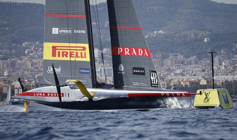 Luna Rossa in Ineos Britannia v finalu pokala izzivalcev #video