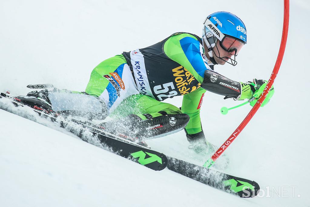 Vitranc 2018 slalom Podkoren