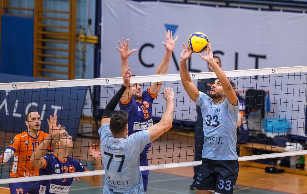 Calcit Volley - ACH Volley | Kamničani so gostili  ACH Volley in izgubili brez dobljenega niza. | Foto Jan Uršič