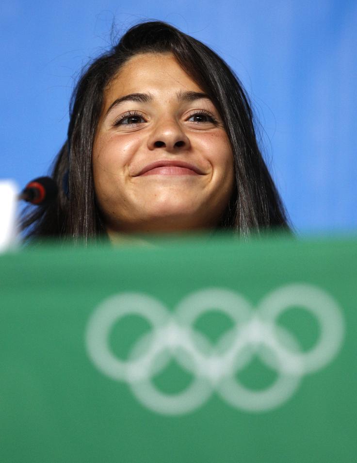 Yusra je preživela že marsikaj, a ohranja izjemen pogum. | Foto: Reuters