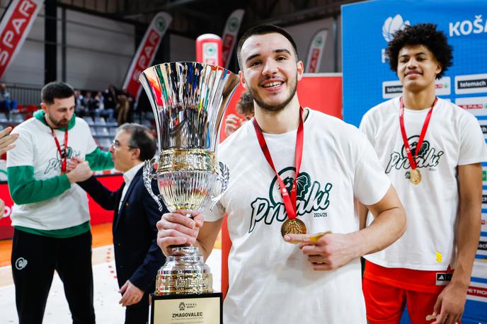 Bine Prepelič, Cedevita Olimpija, Pokal Spar | Bine Prepelič je postal MVP zaključnega pokala Spar. | Foto Aleš Fevžer