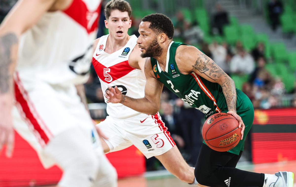 Cedevita Olimpija - Bourg | Cedevita Olimpija se bo v soboto pomerila z Mego. | Foto Aleš Fevžer