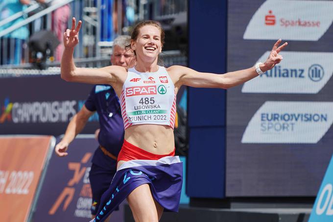 Aleksandra Lisowska je evropska prvakinja v maratonu. | Foto: 