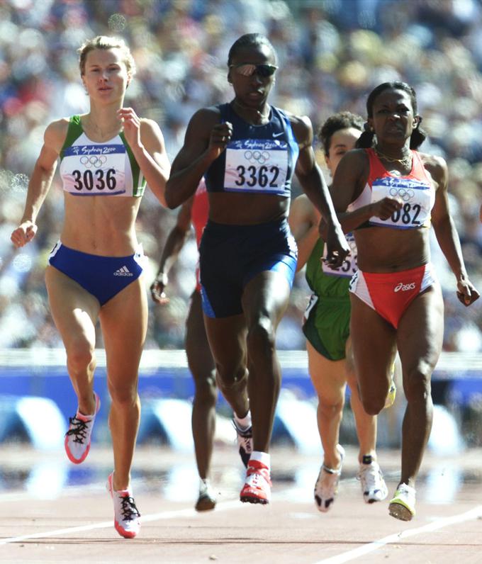 Na olimpijskih igrah v Sydneyu leta 2000 je bila četrta v teku na 800 metrov. | Foto: Reuters