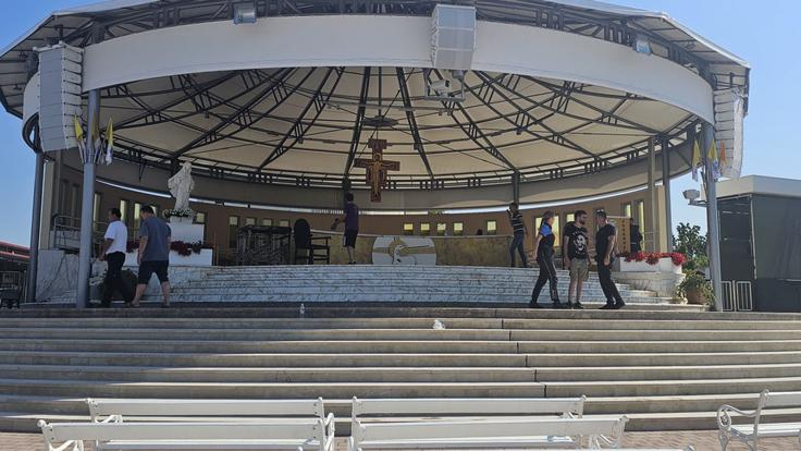 Medžugorje, Hrvaška, romarsko središče | Foto: Hina/STA