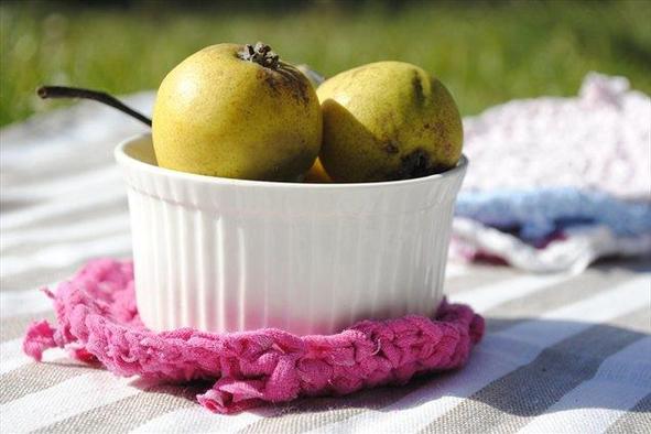 Pleteni podstavki iz starih bombažnih majic