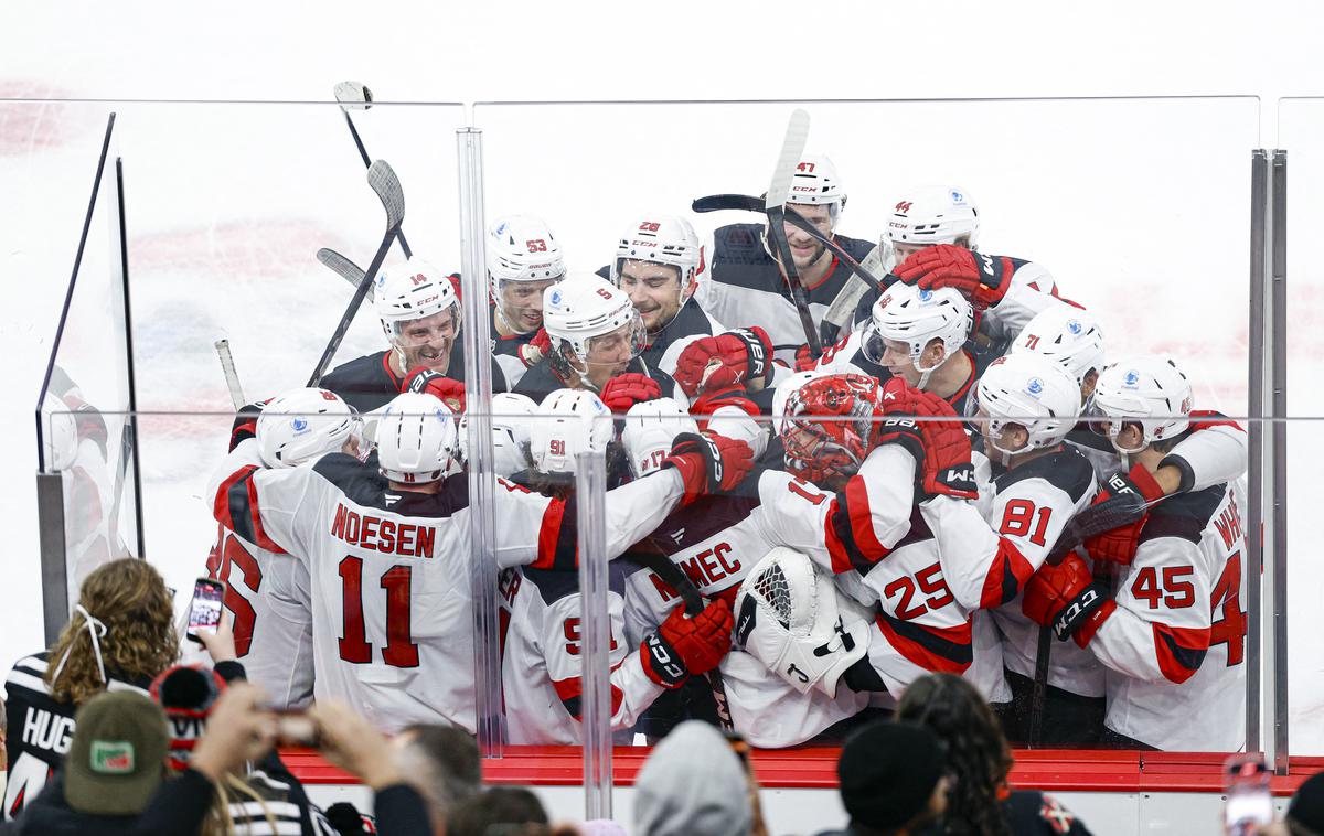 New Jersey Devils | New Jersey Devils so potrdili naziv najboljšega moštva vzhodne konference lige. | Foto Reuters