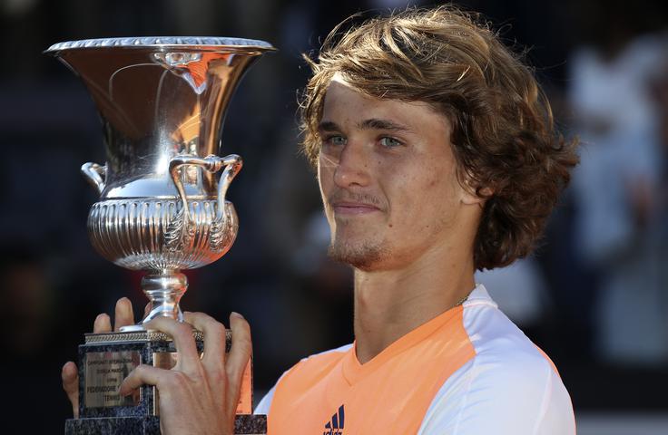 Alexander Zverev po besedah slovitega Španca predstavlja šampionski potencial. | Foto: Reuters