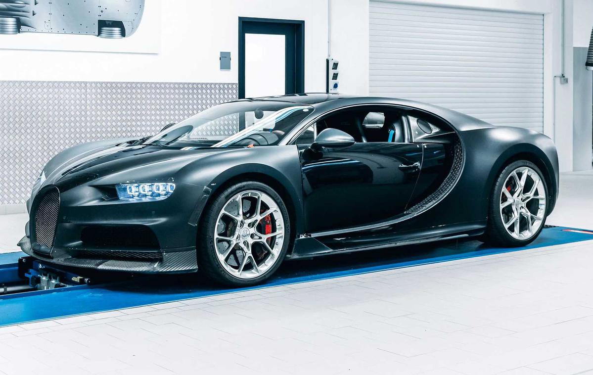Bugatti chiron prototip | Bugatti prototipnega chirona ni skrival v garaži. Z njim so zadnjih osem let opravljali vsa pomembna testiranja in z njim prevozili neverjetnih 80 tisoč kilometrov. | Foto Bugatti