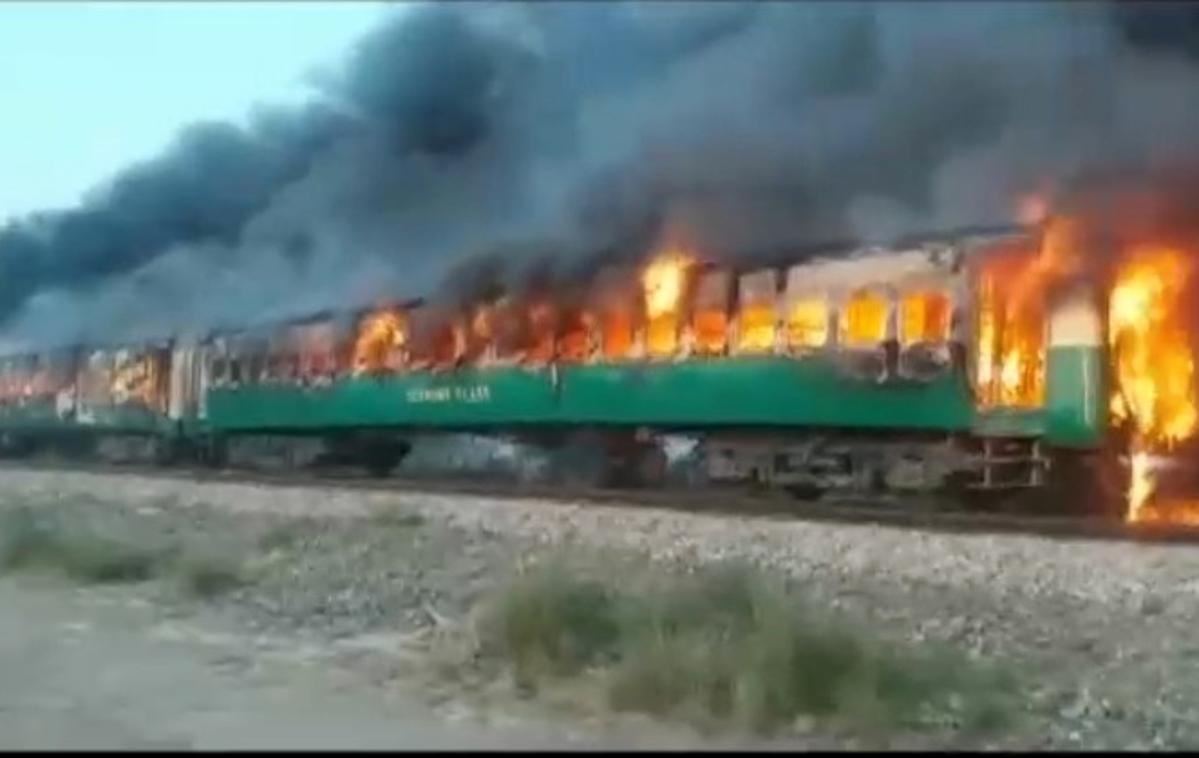 Pakistan vlak | Foto Reuters