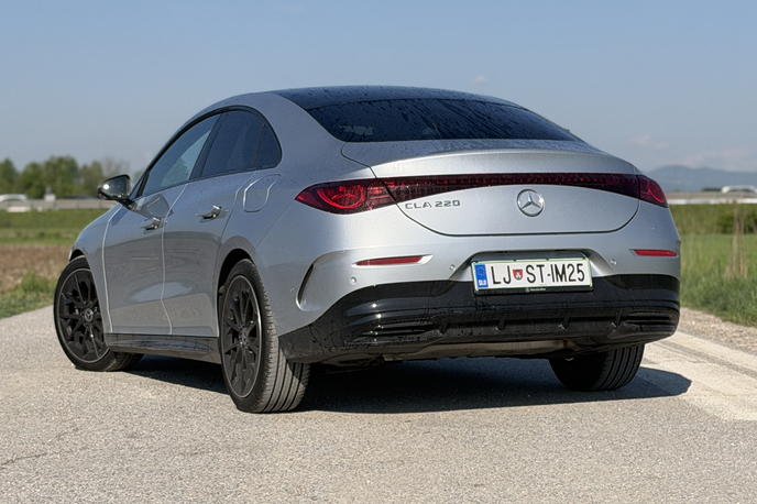 Mercedes CLA hibrid | Foto Gregor Pavšič