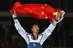 Kitajcu zlato v taekwondoju do 58 kilogramov