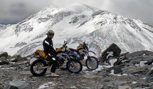 S husabergi pod nebo – 6.361 metrov visoko