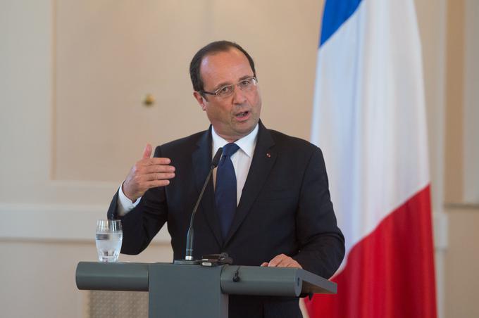 Za francoskega predsednika Francoisa Hollanda je sporazum TTIP v trenutni obliki nesprejemljiv.  | Foto: Matej Leskovšek