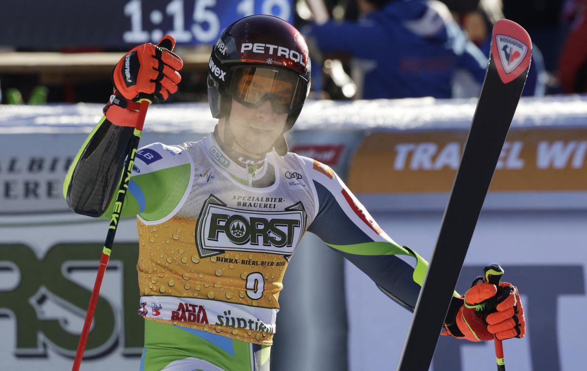 Alta Badia Žan Kranjec | Žan Kranjec je na Gran Risi že četrtič osvojil tretje mesto. | Foto Reuters
