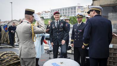 V Luki Koper na obisku francoska patruljna ladja #video