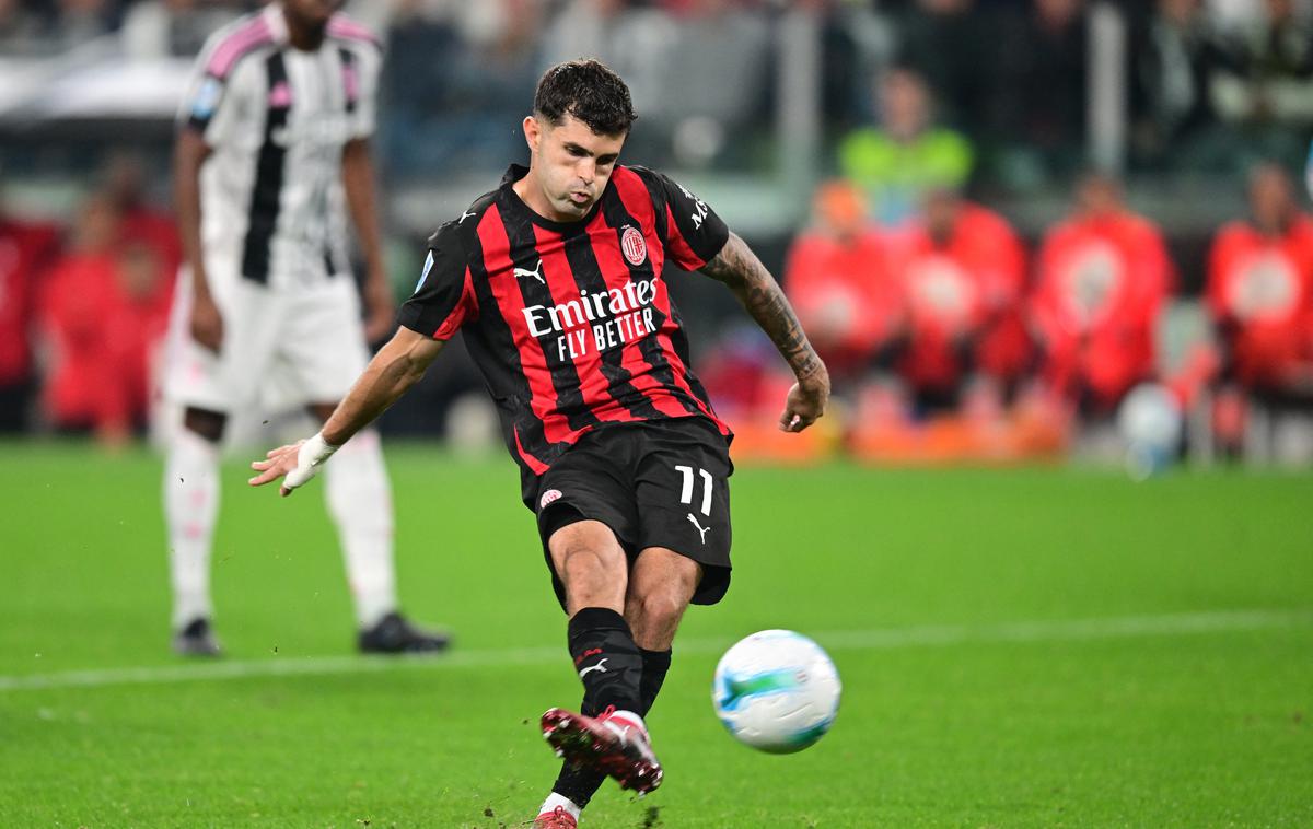 Christian Pulišić | Christian Pulišić je zapravil strel z bele točke v Torinu. | Foto Reuters