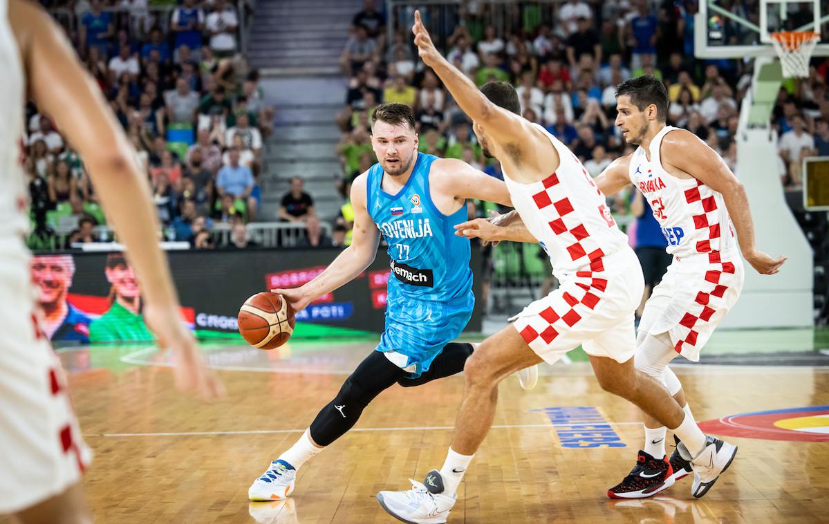 slovenska košarkarska reprezentanca : Hrvaška, Luka Dončić | Foto Vid Ponikvar/Sportida