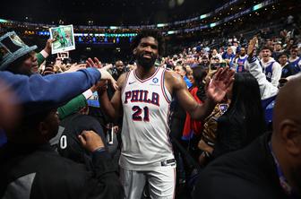 Košarkarji Philadelphie izločili Boston v končnici NBA #video