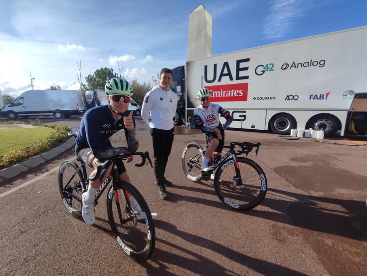 Emiratom sta se na pripravah pridružila tudi nadarjena pogitimovca Luka Maksimović in Vanja Kuntarič Žibert. | Foto: Uroš Gramc
